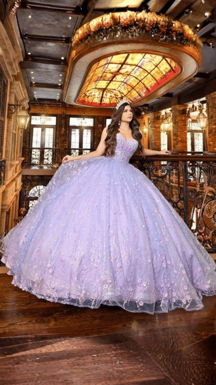 VESTIDO DE QUINCE LILA 80026 VESTIDO DE QUINCEAÑERA | REF: 80026 - Imagen 1
