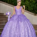 VESTIDO DE QUINCEAÑERA LILA | REF: #1702