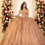 VESTIDO DE QUINCEAÑERA ROSE GOLD | REF: #26133