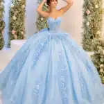 VESTIDO DE QUINCEAÑERA BABY BLUE | REF: #56562