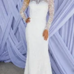 VESTIDO DE NOVIA SIRENA CON SOBREFALDA | REF: #2370