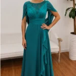VESTIDO DE GALA VERDE ESMERALDA | REF: #54787