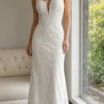 VESTIDO DE NOVIA SIRENA SIN COLA | REF: #65404