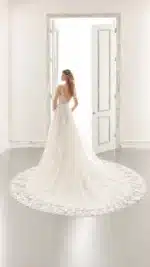 VESTIDO DE NOVIA CREMA MIEL | REF: #2179 - Imagen 2