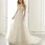 VESTIDO DE NOVIA CREMA MIEL | REF: #2179