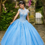 VESTIDO DE QUINCEAÑERA AZUL | REF: #89266