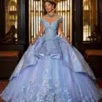 VESTIDO DE QUINCEAÑERA BLUE SKY | REF: #89331
